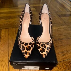 INC Leopard D’orsay Pump 7.5